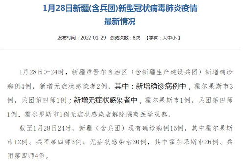 新疆新增1例新冠确诊病例〃新疆新增确 诊病例2例 新疆新增1例新冠确诊病例〃新疆新增确 诊病例2例