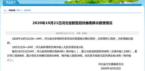 「河北新增无症状55例」〃河北新增69例无症状问责