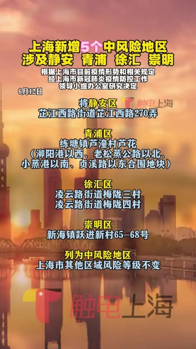 上海一地调整为中风险地区,上海一地调整为中风险地区