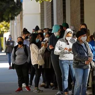 「美国新增近4000例」〃美国新增28万累计58万