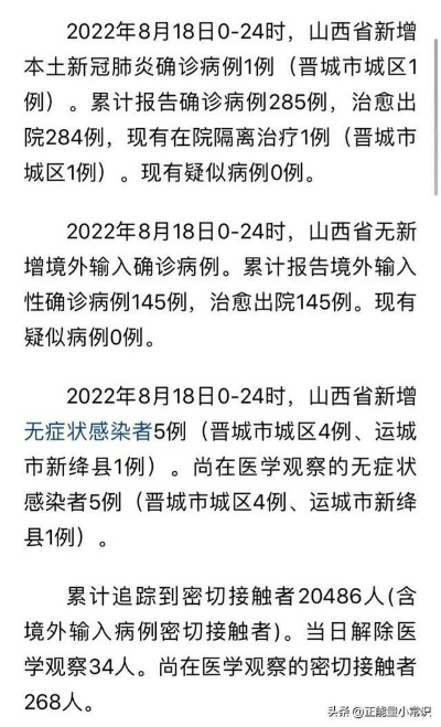 山西疫情最新︰(山西疫情最新通报今天)