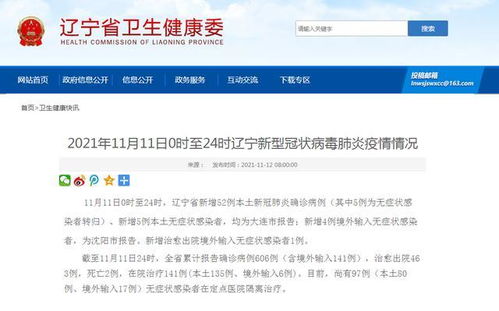 辽宁省疫情最新消息今天︰(辽宁省疫情最新数据消息)