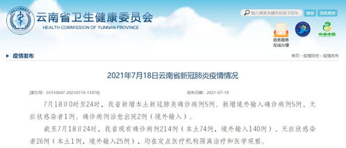 31省新增18例确诊-31省新增18例确诊本土1例在天津