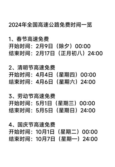 “高速公路免费到几号” 过年春节高速免费到几号？