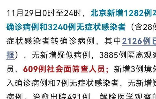 北京疫情最新信息〃北京疫情最新情况通报