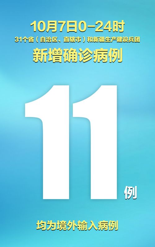 31省份新增11例,31省份新增31例确诊病例