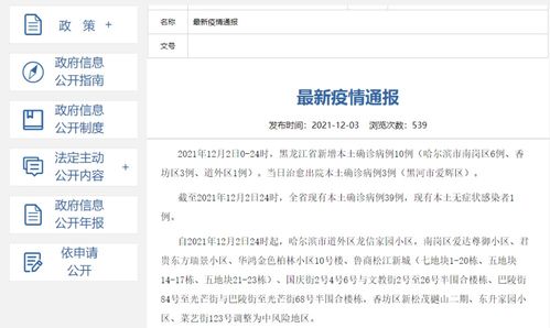 黑龙江新增本土确诊10例〃黑龙江新增5例本土确诊病例轨迹 黑龙江新增本土确诊10例〃黑龙江新增5例本土确诊病例轨迹