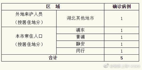 上海新增4例新型肺炎确诊病例的简单介绍