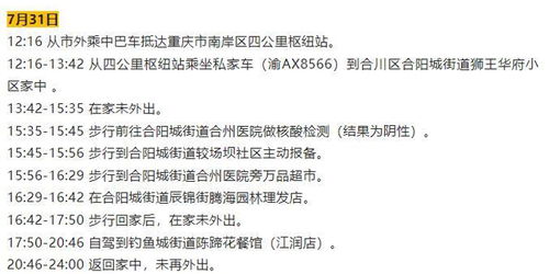 重庆市新增本土确诊病例3例︰(重庆市新增确诊病例22例)