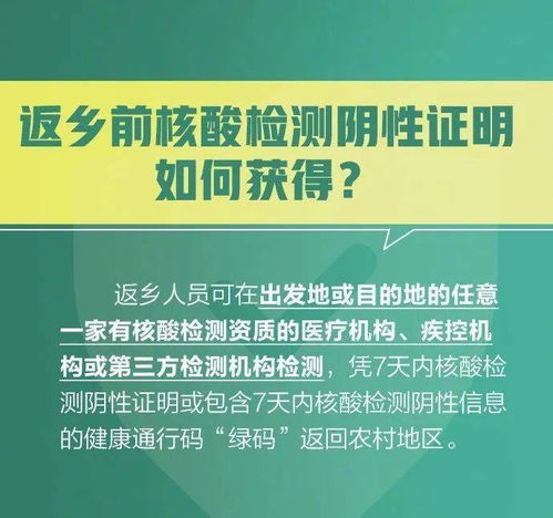 现在返乡要做核酸检测吗〃现在返乡需要做核酸检测吗
