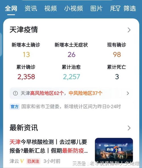 「天津新增45例本土阳性」〃天津新增一例本土阳性