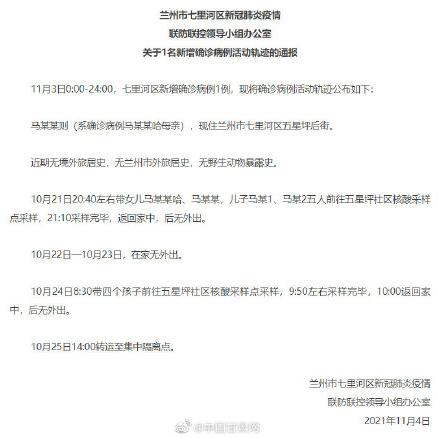 甘肃新增本土确诊5例	、无症状36例.甘肃新增确诊病例7例