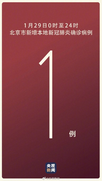 「北京新增1例确诊病例」〃北京新增1例确诊病例 新闻