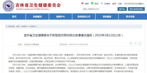 【吉林省新增本土确诊325例/吉林省新增12例本地确诊轨迹】