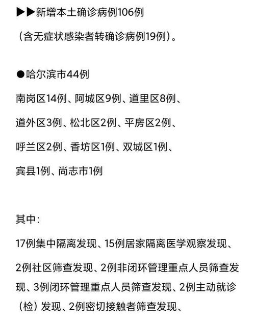 “黑龙江疫情最新情况最新消息” 黑龙江疫情最新消息消息？