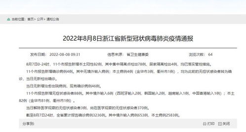 浙江新增5例本土确诊其中杭州4例︰(浙江杭州新增新冠)