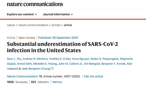 美国真实感染人数.美国实际感染人