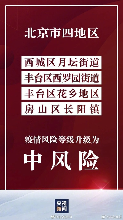 北京3地升中风险-北京中风险地区降至4个