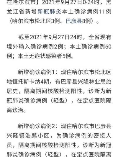 哈尔滨疫情最新公告〃哈尔滨疫情最新状态