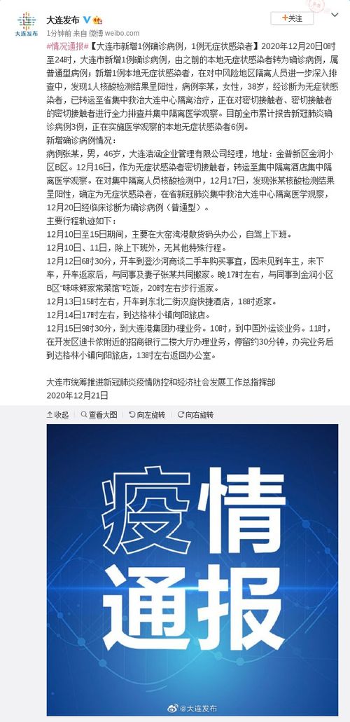 大连公布9例确诊详情-大连9例本土确诊病例行动轨迹
