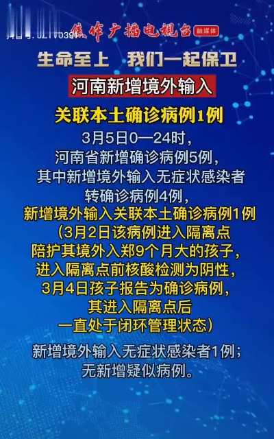 【河南新增1例本土确诊病例/河南新增一例本土确诊患者】